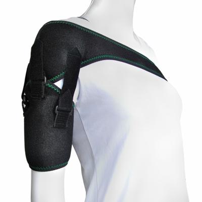 China Elastic Shoulder Support Brace Wrap Strap Adjustable Shoulder Protector Gym Sports for sale