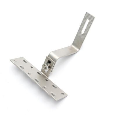 China Heavy Duty Rod And Rod Actuators OEM Luxury Solar Mounts Roof Hook Solar Cell Panel Bracket For Solar Mounting System for sale