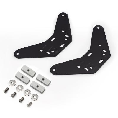 China Maxtrax Custom Black Flush Flat Mounts For Rhino Pioneer Rig - Suit Rack Customized for sale