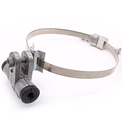 China General Industry ADSS suspension tension clamp with stainless steel band for sale