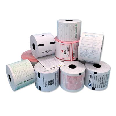 China 80mm POS Printer ATM BPA Free Printed Cashier POS Roll ATM Paper Roll 57mm for sale