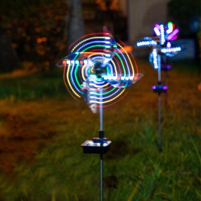 Chine 2pcs 32LED Street Lawn Garden Decoration Outdoor Solar Ground Light Windmill Waterproof Outdoor Solar Ground Light Yard Decoration Street Lawn Garden Yard Decoration à vendre