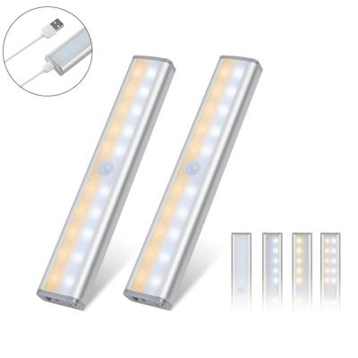 中国 New LED Rechargeable 20LED Room Motion Sensor Night Light Wardrobe Light 販売のため