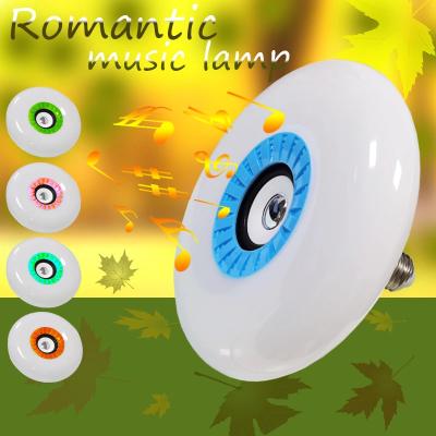 China Remote Control Flying Saucer UFO Music Light Smart Dream RGBW Color Change+Bluetooth Speaker+ LED Colors LanYa Decor Lamp Music Lamp with Speaker Wifi Phone App Control Lamp for sale