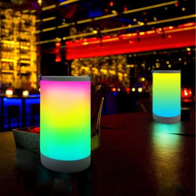 China Modern LED Portable Lantern Tent Lamp USB Touch Switch Rechargeable Hanging Night Light For Bedroom Living Room Camping Light zu verkaufen