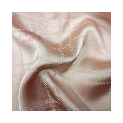 China High Quality Anti-Static Acetate Jacquard Fabric EMYT30105 Like Satin Fabric For Dress Blouse Tops for sale