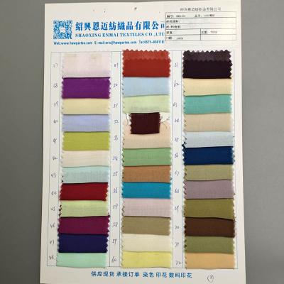 China Wholesale anti-static in keqiao high quality 100D chiffon for shirt and dress EMX1004 for sale