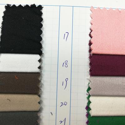 China Anti-Static 100% Cotton Spandex Sateen Elastic Drill Fabric For Cloth for sale