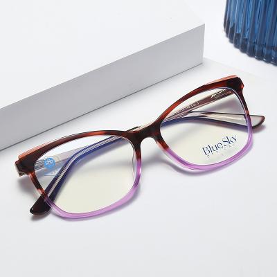 China Acetate optical frames Turkey Design Acetate Frames Anti Blue Light Ray Optical Glass Eyewear for sale