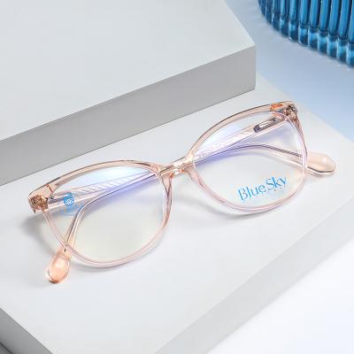 China Acetate optical frames High Quality Lady Fashion Eyewear Korea Eyeglass Dot Acetate Retro Elite Large Jelly Man Blue Light Blocking Glass for sale