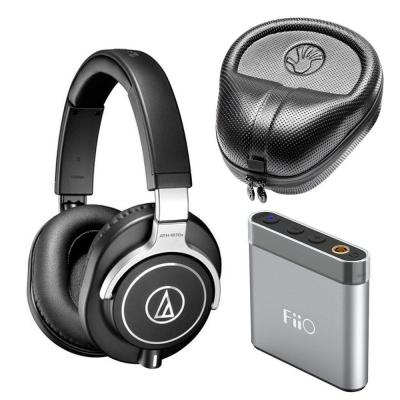 China Cheap Audio Technica ATH-M70X Headphones + FiiO A1 Mini Amplifier + Hard Body Case Kit for sale