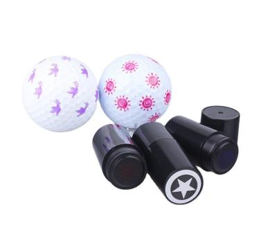 China Office Personalized Quick Dry Plastic Marker Marker Golf Ball Custom Golf Ball Stamp Marker for sale