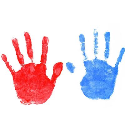 China Paw Prints Pad Newborn Baby Clean Recyclable Inkless Hand Print Pad Non-Toxic Hot Selling New Decoration Unique Pet And Footprint Ink Pad for sale