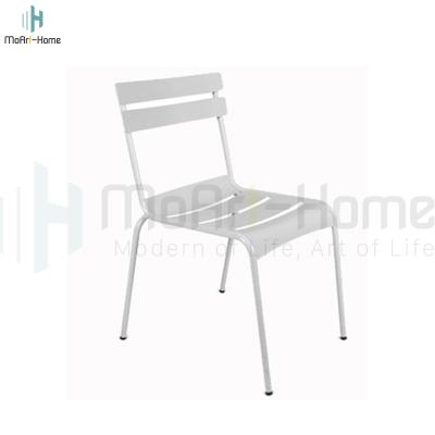 China Luxury Multifunctional Aluminum Armchair Chair Eco-friendly Aluminum Material Dining Chair For Outdoor And Indoor for sale