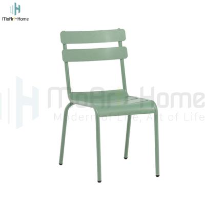 China Eco-friendly Wholesale Aluminum Garden Furniture Outdoor Restaurant Chair Patio Furniture for sale