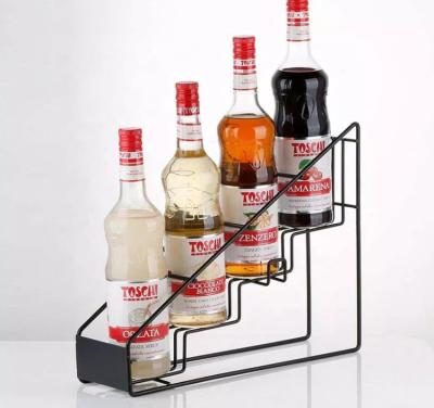 China Adjustable (Height) Liquor Bottle Display, Liquid Acrylic Bottle Display Rack Jars Syrup Racks and Bottle Rack Kitchen Storage Racks Stylish for sale