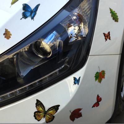 China Shengcai Waterproof UV Resistant Waterproof in Full Film Running Car Vinyl Wrap Car Decoration Butterfly Body Vinyl Sticker for sale