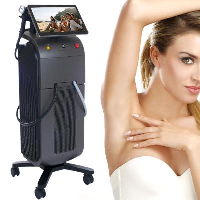 China Pigment Fast Treatment 808 nm Diode Laser Hair Removal Machine New Configuration 1000w Removal 2019 High Handle Hair Removal Laser for sale