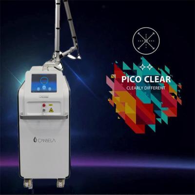 China New Dye Removal style Q switch multifunction yag picsecond laser beauty machine with best price for sale