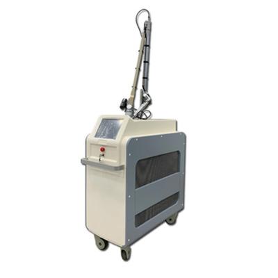 China Pigment Removal Hot Sale Vertical Two Treatment 1064/532nm Q Switch ND Yag Laser Tattoo Removal Machine for sale