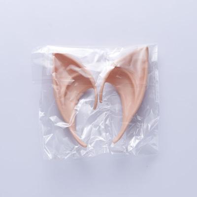 China Holiday Decorations Elf Ears Cosplay Fairy Pixie Soft Pointed Tips Anime Party Dress Up Costume Makeup Photo Props Halloween Vampire Latex for sale