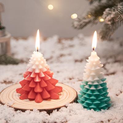 China Home Garden Wedding Parties Birthday New Christmas tree scented candles accompanied by hand gifts for home decoration set shooting props holiday gifts for sale