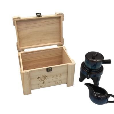 China Recyclable Durable Using Low Price Packing Tea Packing Box Wooden Small Wooden Tea Box for sale