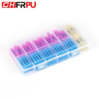 China Heat Shrink Box BHT1.25/2/5 Portable Copper Crimp Sleeve 180pcs/box To Press Sleeve Heat Shrinkable Lug For Cable CHFRPU for sale