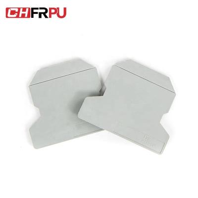 China PA66 CHFRPU Terminal Accessories Separating Plate For Terminal Block To Divide Into Groups for sale