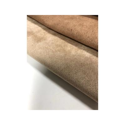 China High Quality Hot Sale Super Soft Shrink-Resistant Bonded Micro Suede Sofa Fabric for sale