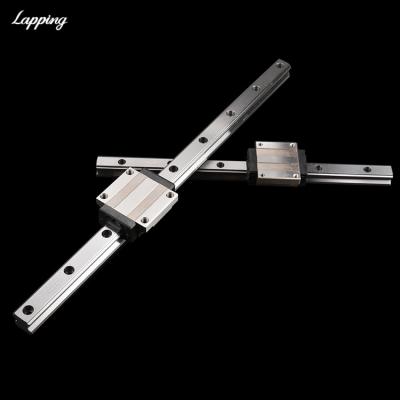 China Smooth Motion Double Axis Extra Long Lap Linear Guide Rail 4000mm for sale