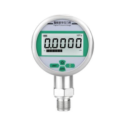 Chine 80mm Stainless Steel Digital Pressure Gauge with Threaded Connection and -1-999bar Range à vendre