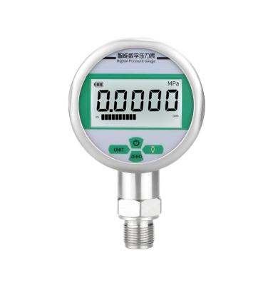 China BSP Thread 80mm Digital Hydraulic Instrument Pressure Gauge for Measuring Low Pressure for sale