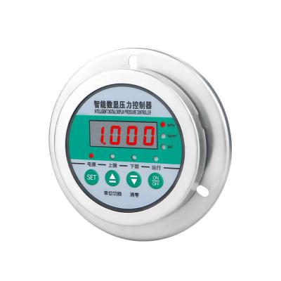 China 80mm All Stainless Steel Precision Air Pressure Gauge with High Accuracy Digital Switch for sale