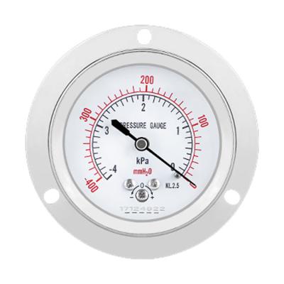 China Behuizing van roestvrij staal OEM 2,5% Precise Capsule Diaphragma Pressure Gauge Water Axial Manometer Gauge Te koop