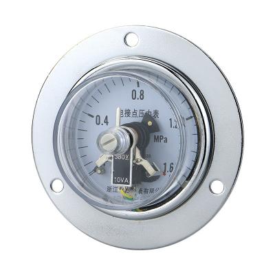 China 62.5 mm OEM-hydraulische drukmeter met elektrische contactmeter en 2,5% nauwkeurigheid Te koop