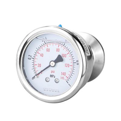 China 50.5mm Stainless Steel Diaphragm Type Pressure Gauge for Fuel Manufactured in Zhejiang for sale