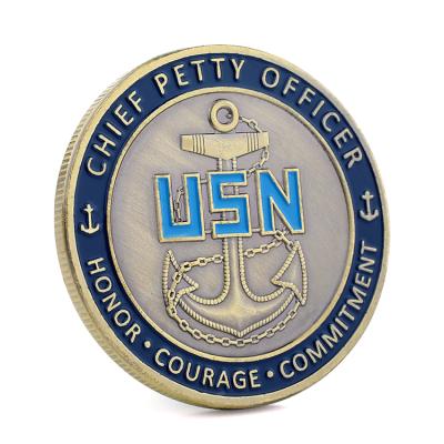 China China American Animation Popeye Coin Commemorative Gold Sailor Marines Coin Nostalgic Gift Coin for sale