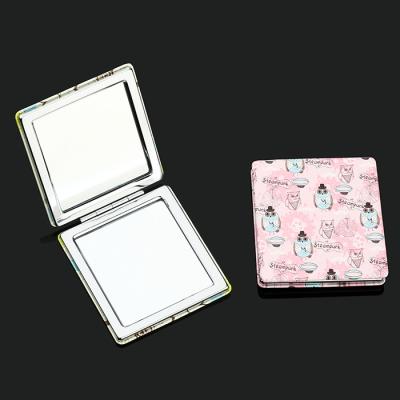 China Wedding Gifts Wholesale Hot Selling Cosmetic Mirror Small Rectangle Compact Mirror for sale