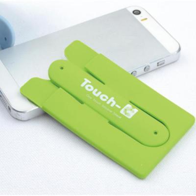 China Popular and Free Shipping Promotional Gift Well Cell Phone Silicone Holder for sale