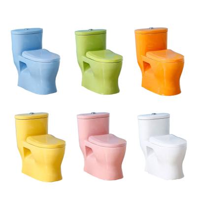 China 2020 Modern Ceramic Double-Flow Chaozhou Child Toilet Using For School Colorful Sanitary Ware Children for sale