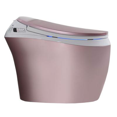 China Automatic Operation Passionate Seat Extended Nano Gloss Woman Bidet Toilet Sensor Electric Heating Smart Seat for sale