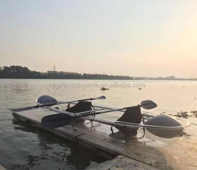 China PC / Polycarbonate China Hot Sale Cheap Price Transparent Canoe Kayak Reviews for sale