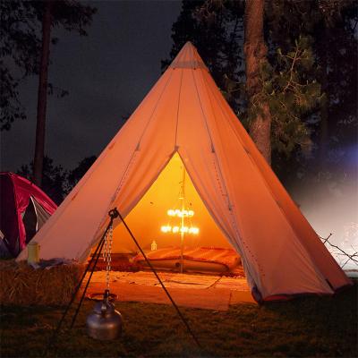 China Adult 2019 Outdoor Camping Teepee Tent Waterproof Teepee Tent Big Size for sale