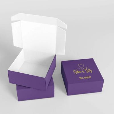 China Custom logo printed wig packaging paper boxes luxury package for hair bundle  products shipping packiging for sale