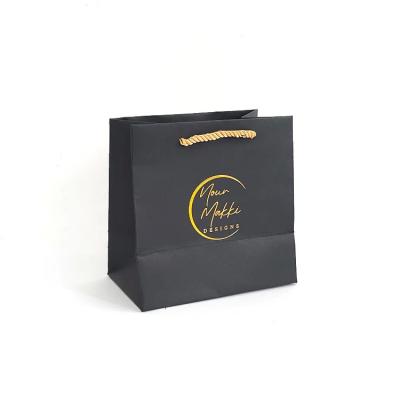 China Luxury custom logo printed retail packaging paper bag shopping packaging paper bag for Jewelry/Watch for sale