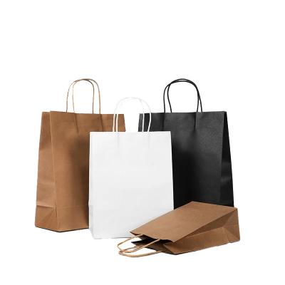 China Factory sacolas personalizada de papel bolsas papel kraft biodegradable recycled kraft paper bag for sale