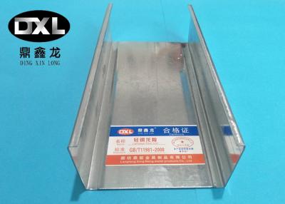 China Altura vertical los 45cm de Keel Ceiling Channel Vertical Side del canal en venta