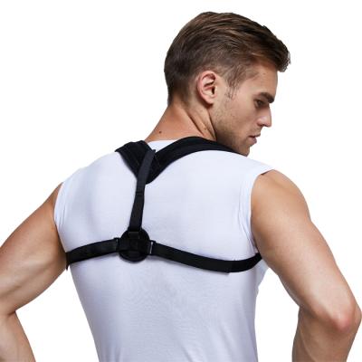 China Promotes Good Posture and Shapes Body Adjustable Clavicle Shoulder Upper Back Support Brace Improve Posture Corrector for Women Men for sale