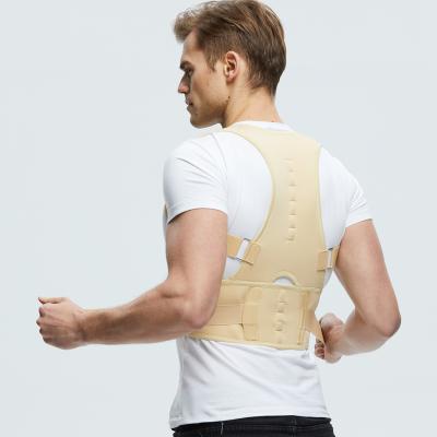 China Adjustable Upper Neoprene Clavicle Back Brace Posture Corrector for sale